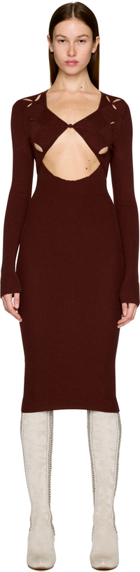 Picture of Argyle Open Midi Dress