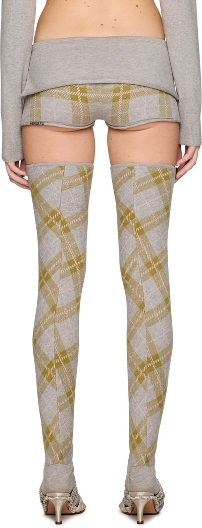 Isa Boulder Lattice Wrap Mini Skort