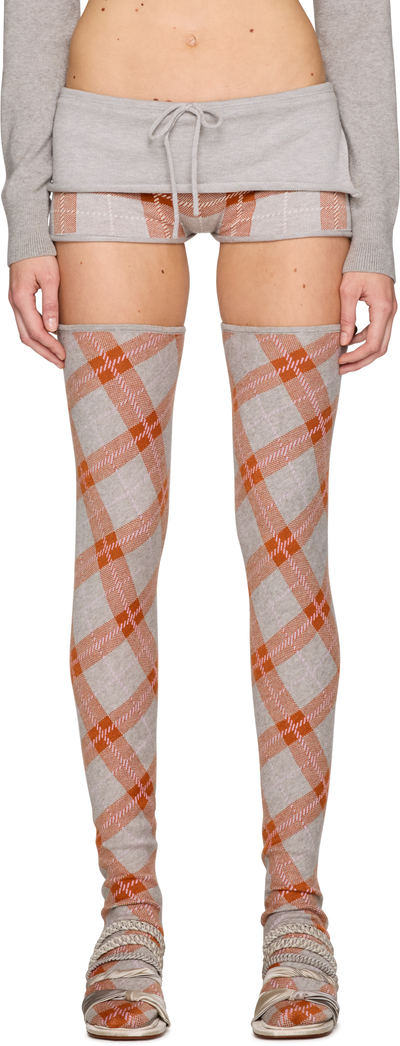 Isa Boulder Lattice Wrap Mini Skort