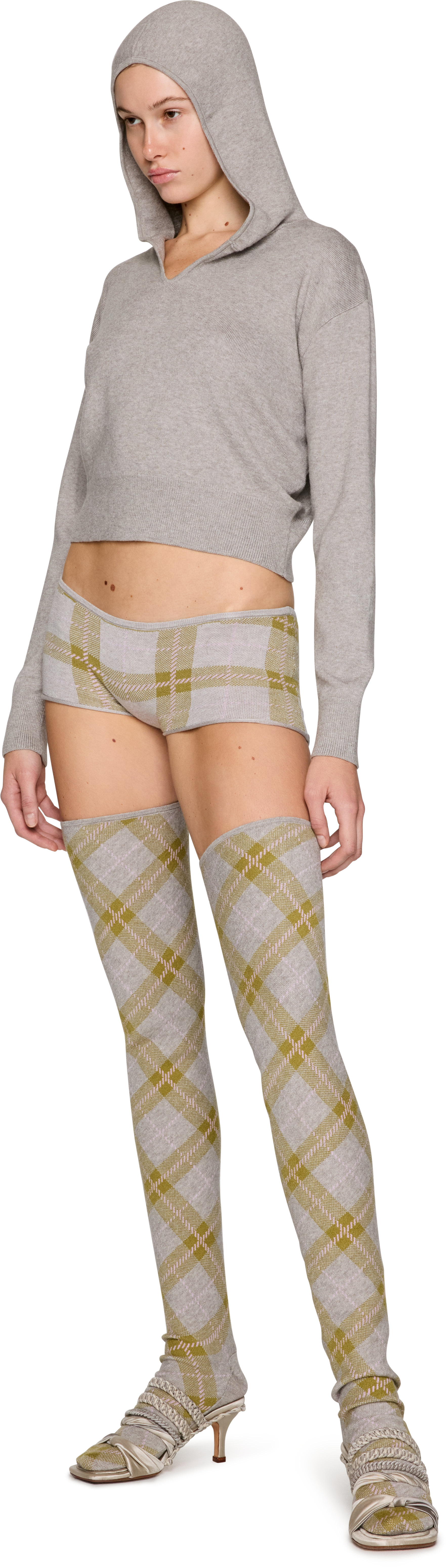 Isa Boulder Tartan Shorts