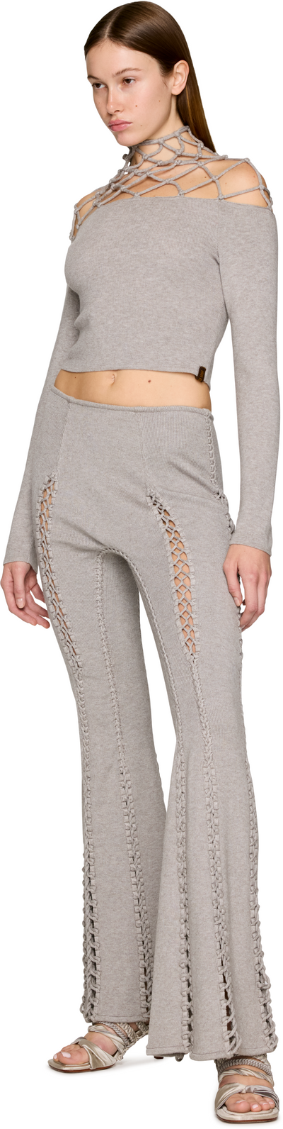 Isa Boulder Highline Macramist Long Sleeve Top