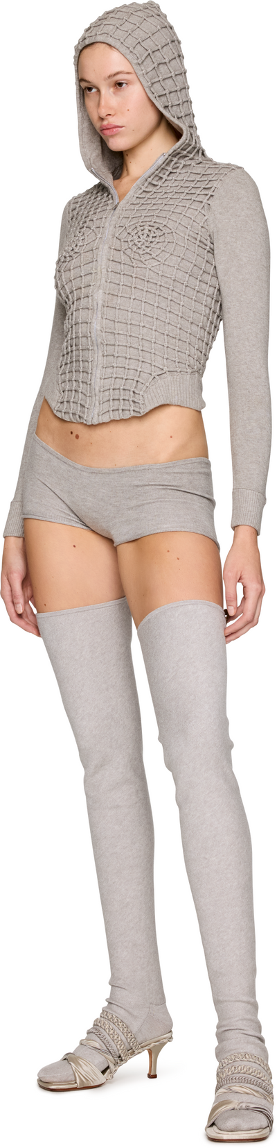 Isa Boulder Overlap Macramist Hoodie