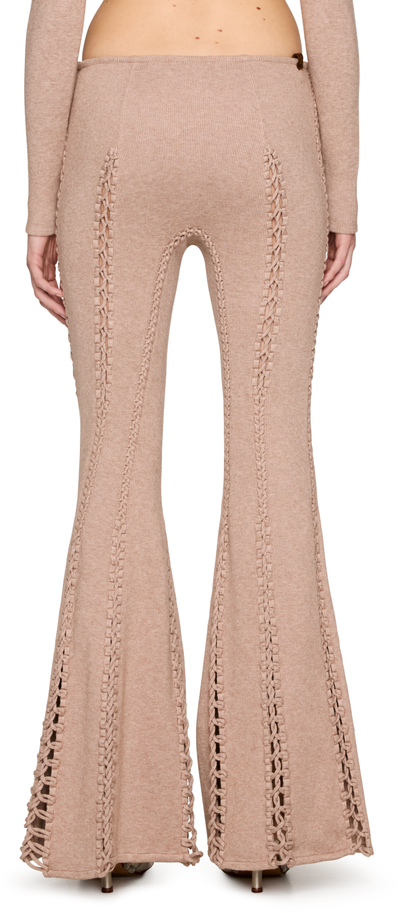 Isa Boulder Suture Boot-Cut Lounge Pants