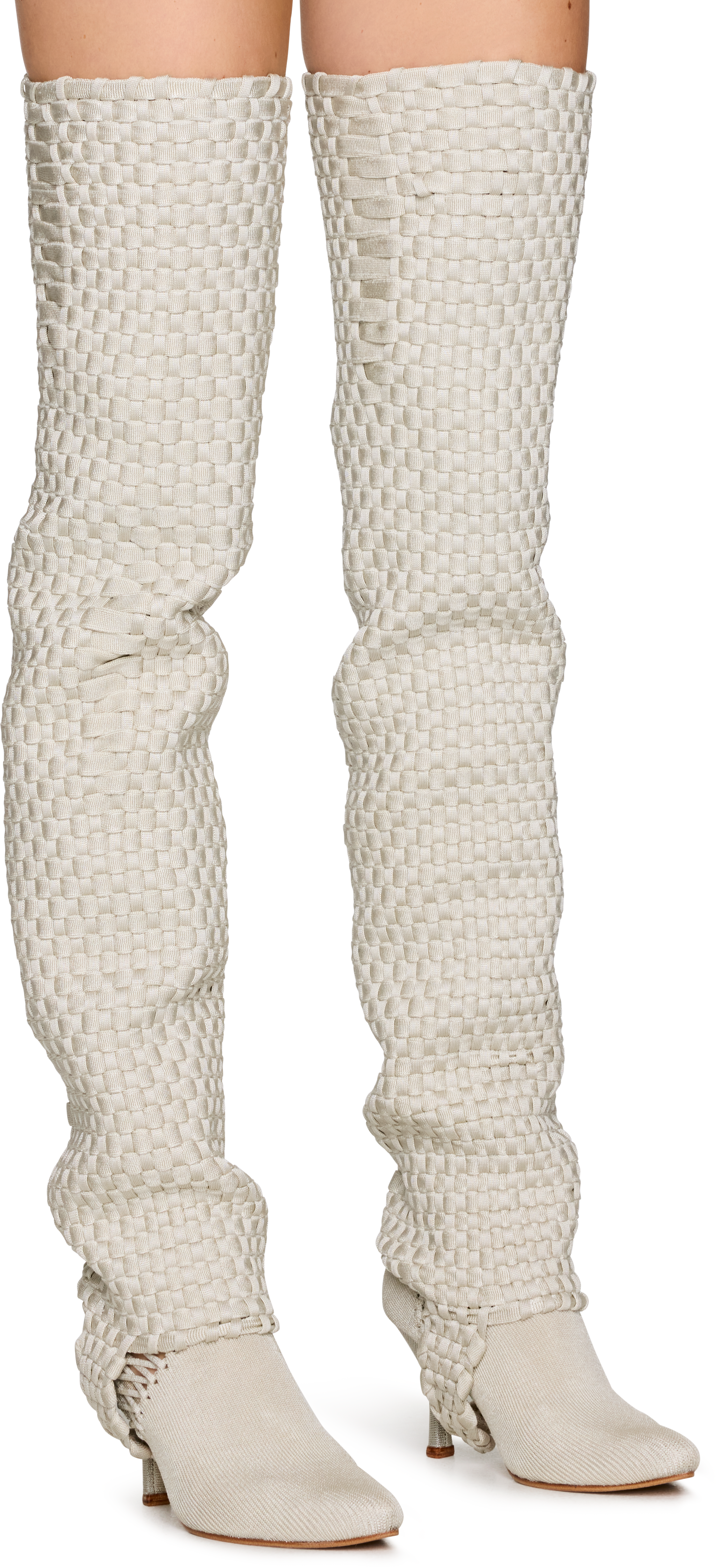 Isa Boulder Woven Knot Boot Leg Warmers