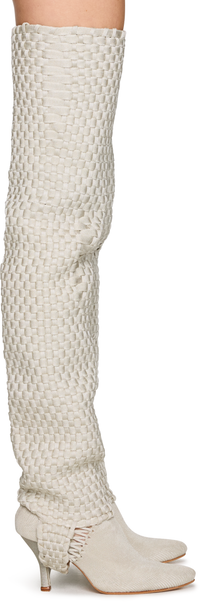 Picture of Woven Knot Boot Leg Warmers