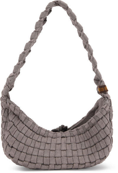Isa Boulder Weave Small Shoulder Bag