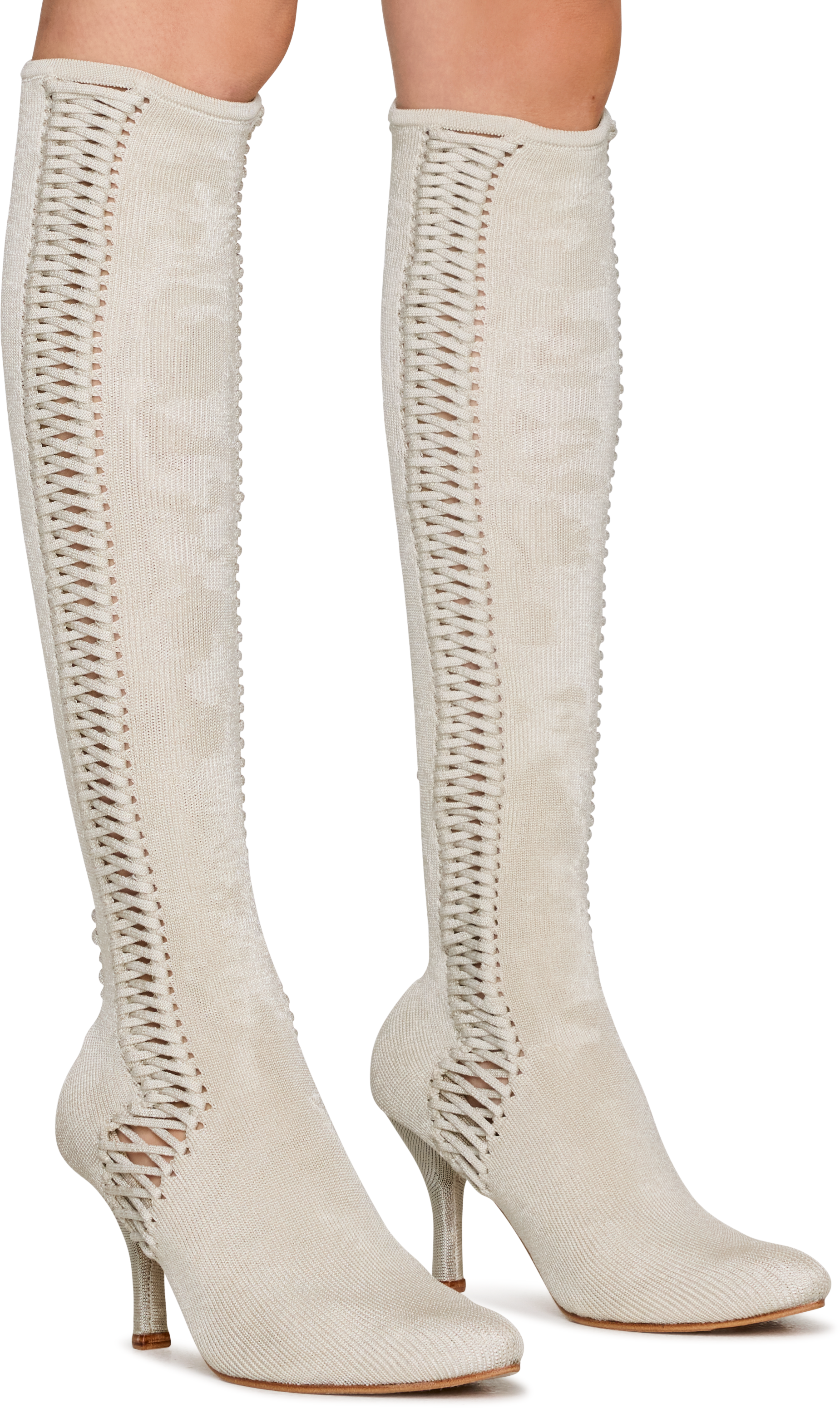Isa Boulder Macrame Line Tight Boots