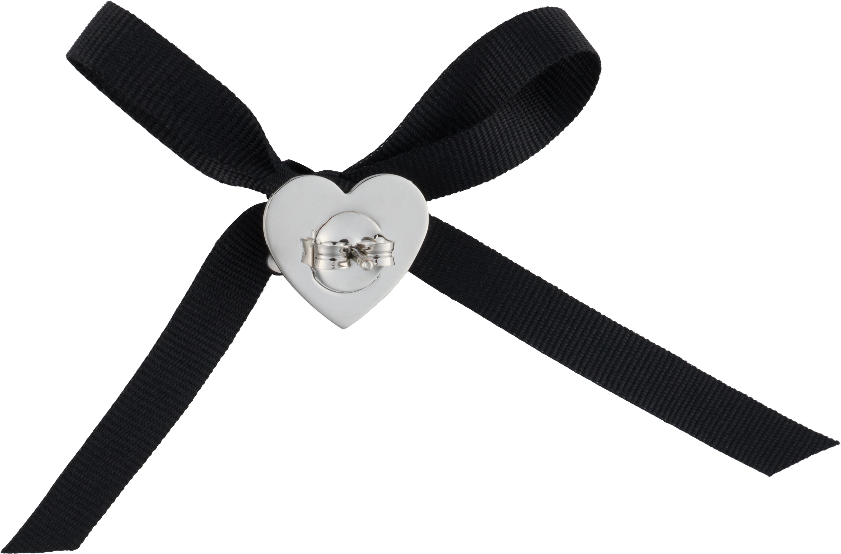 D'Heygere Bow Holder Stud Single Earring