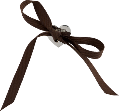 D'Heygere Bow Holder Stud Single Earring